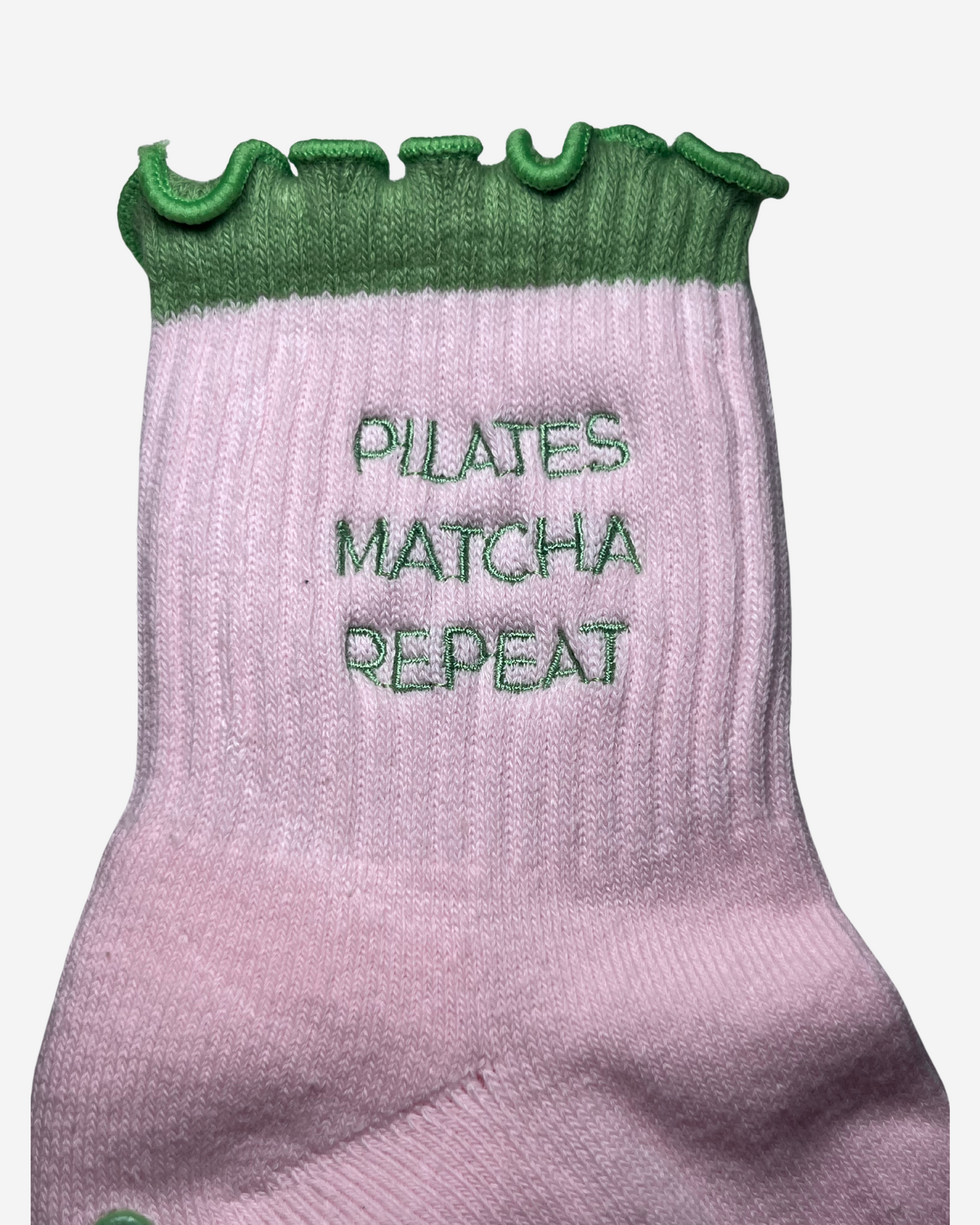 Grip Socks - Strawberry Matcha