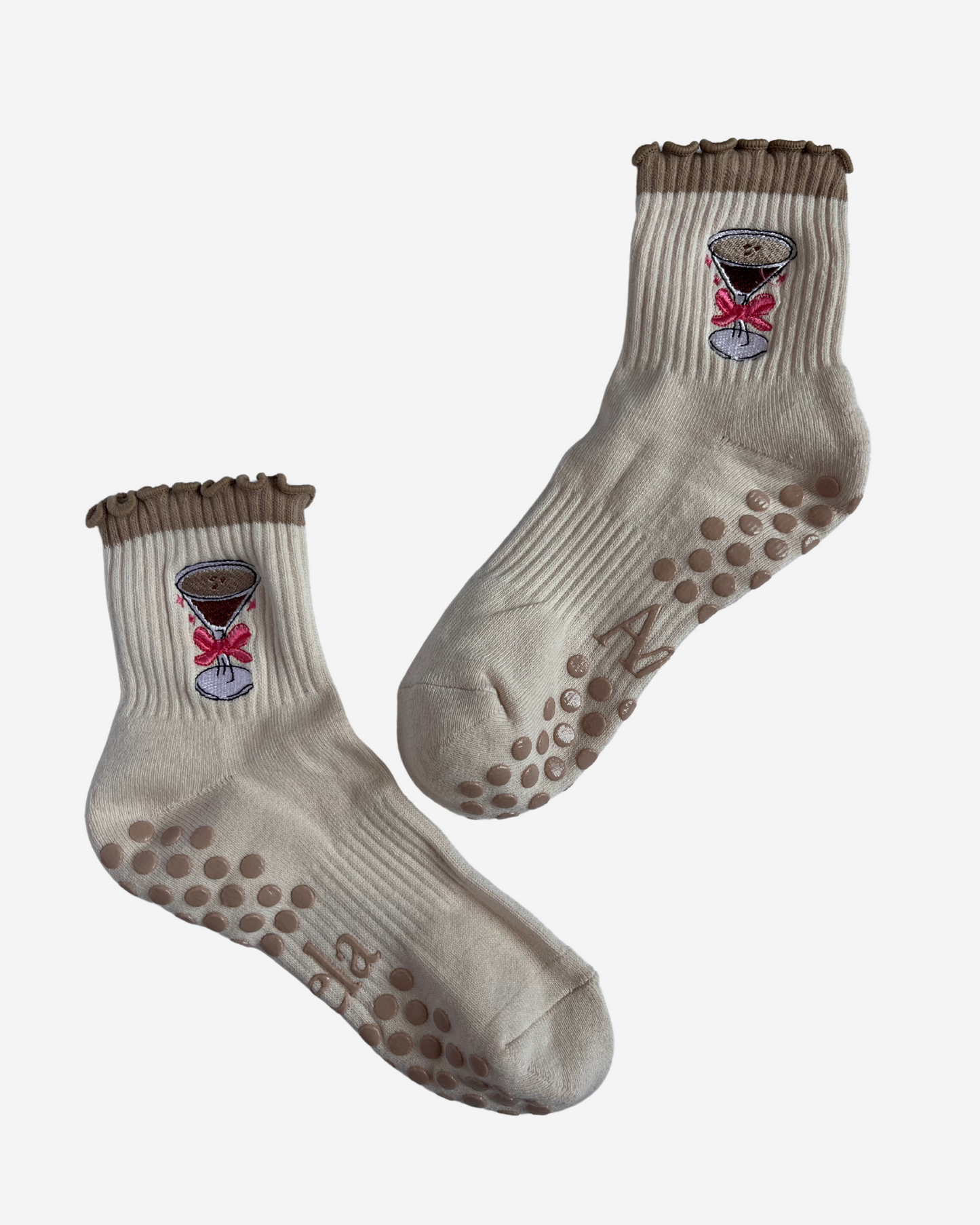 Grip Socks - Espresso Martini