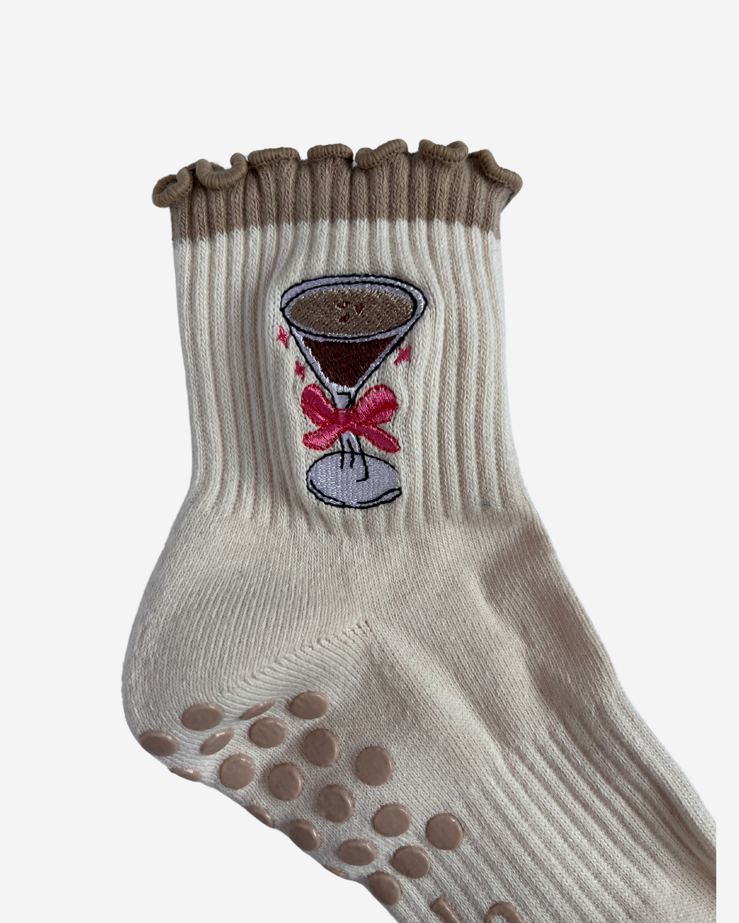 Grip Socks - Espresso Martini