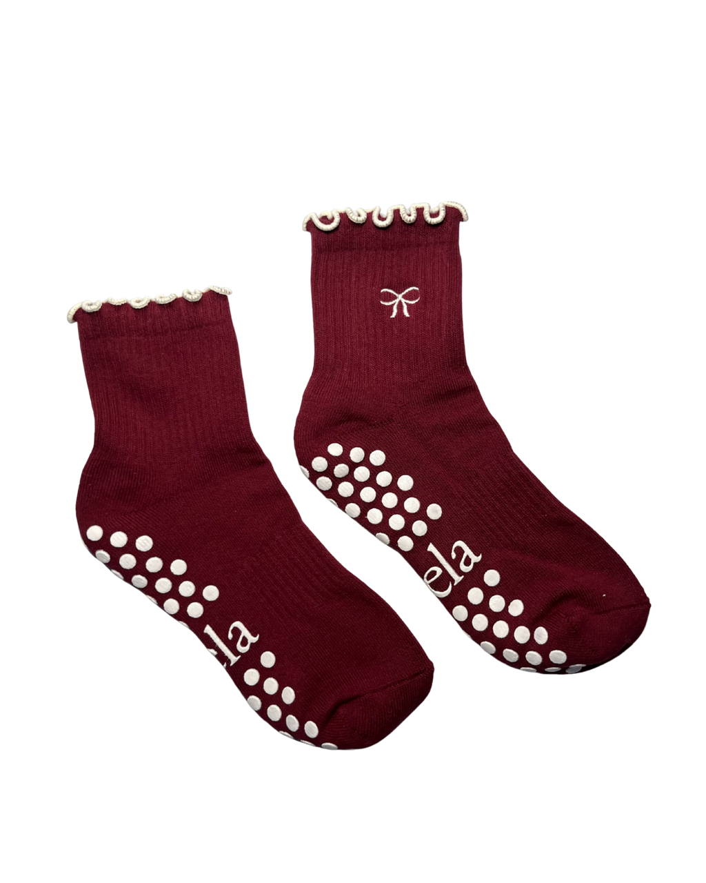Grip Socks - Velvet Wine