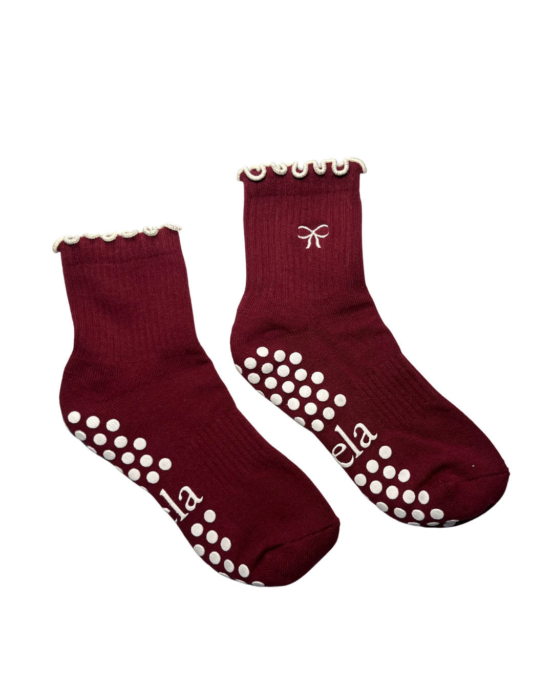 Grip Socks - Velvet Wine