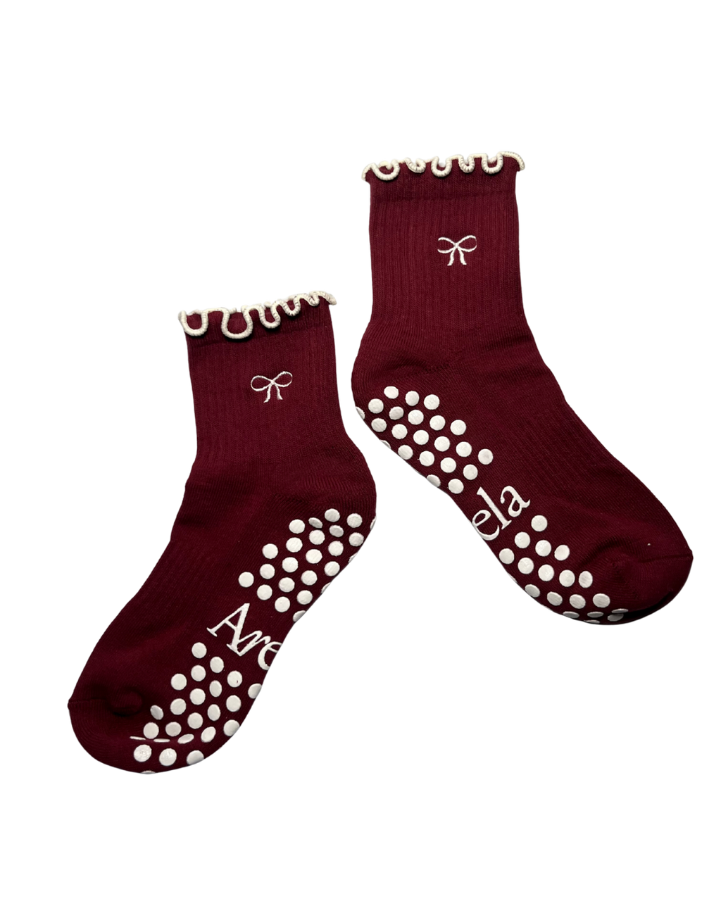Grip Socks - Velvet Wine