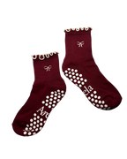 Grip Socks - Velvet Wine