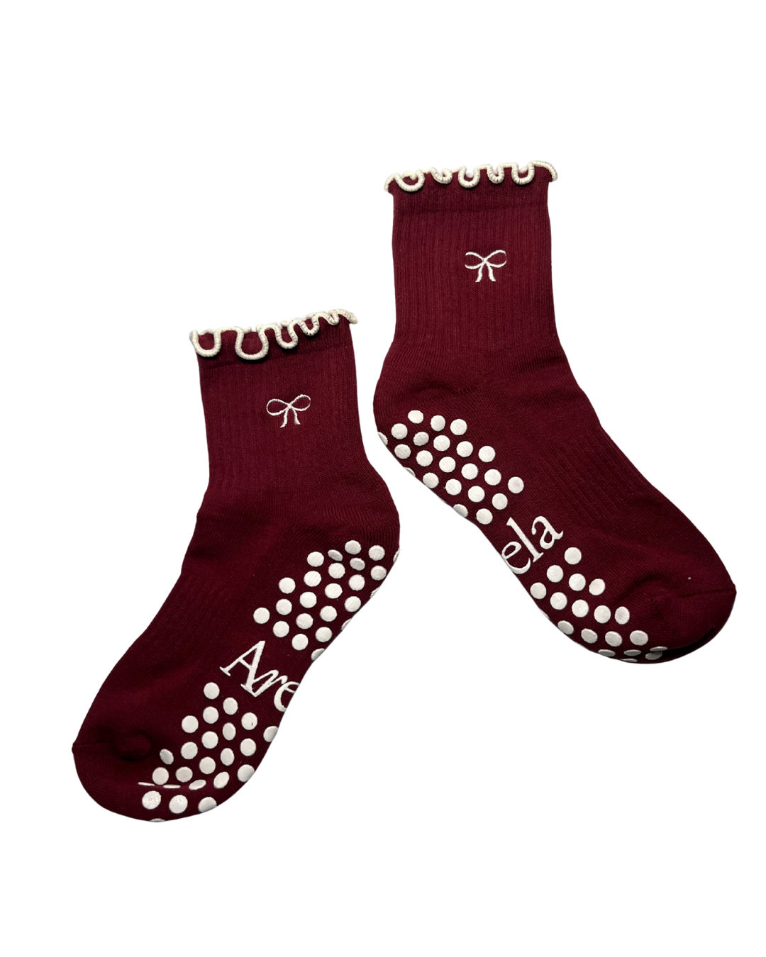 Grip Socks - Velvet Wine