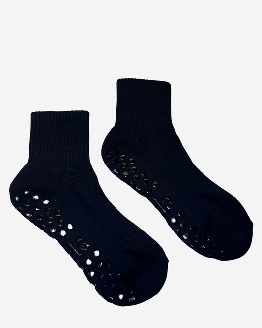 Grip Socks - Basic All Black