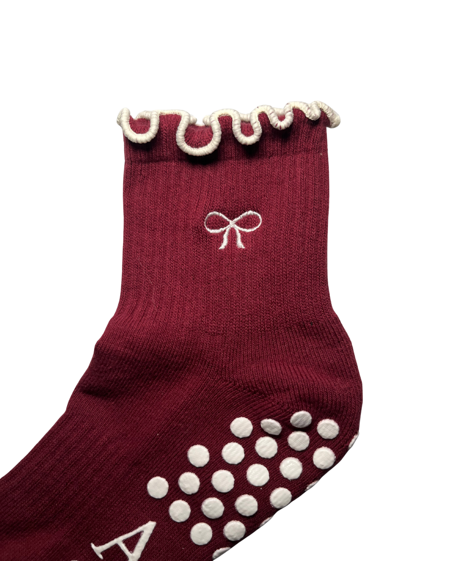 Grip Socks - Velvet Wine