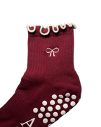 Grip Socks - Velvet Wine