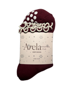Grip Socks - Velvet Wine