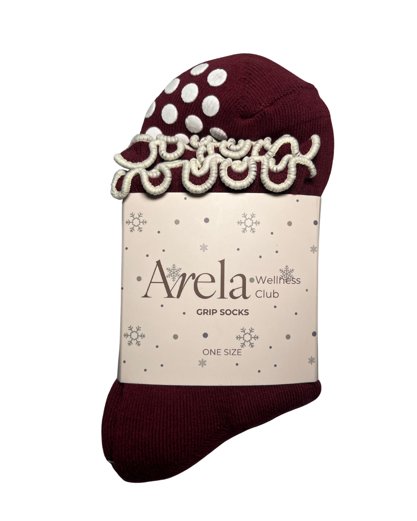 Grip Socks - Velvet Wine