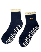 Grip Socks - Midnight Croissant