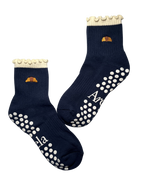 Grip Socks - Midnight Croissant