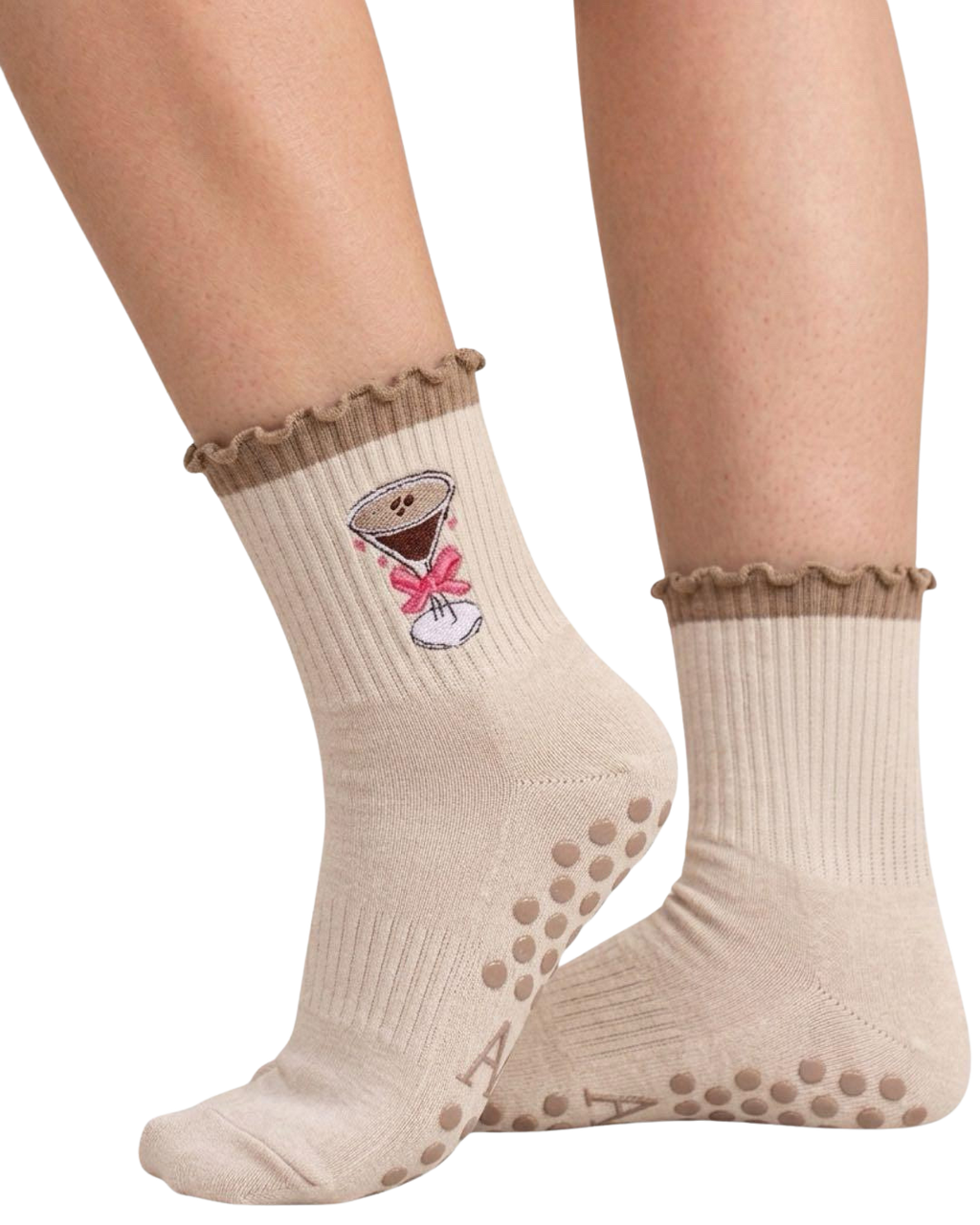 Grip Socks - Espresso Martini