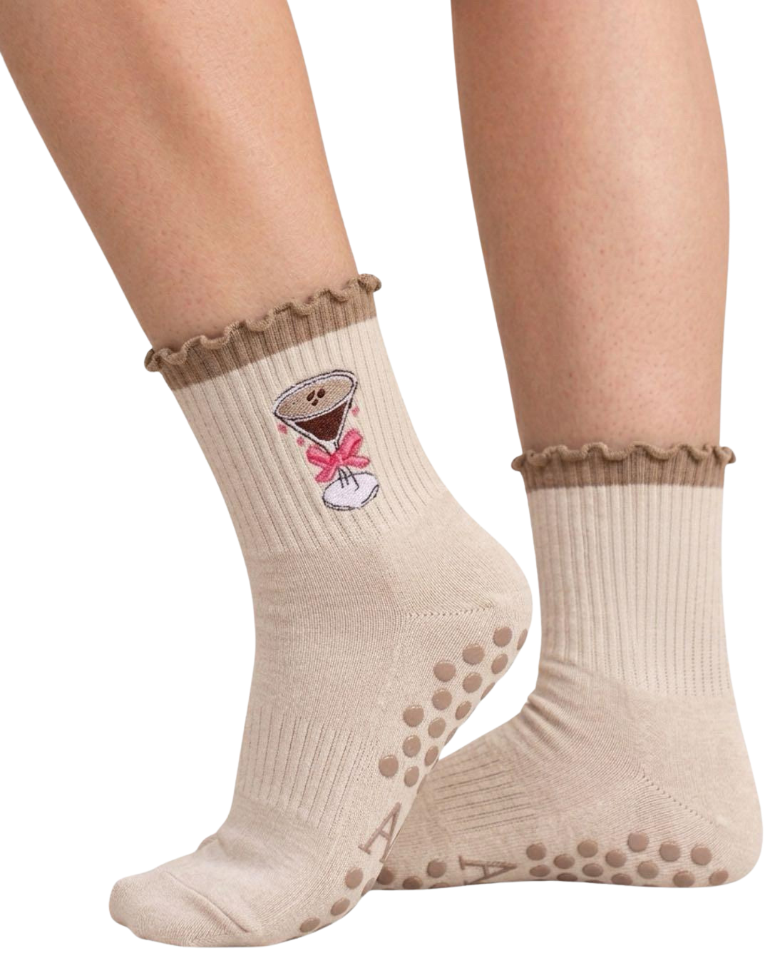 Grip Socks - Espresso Martini