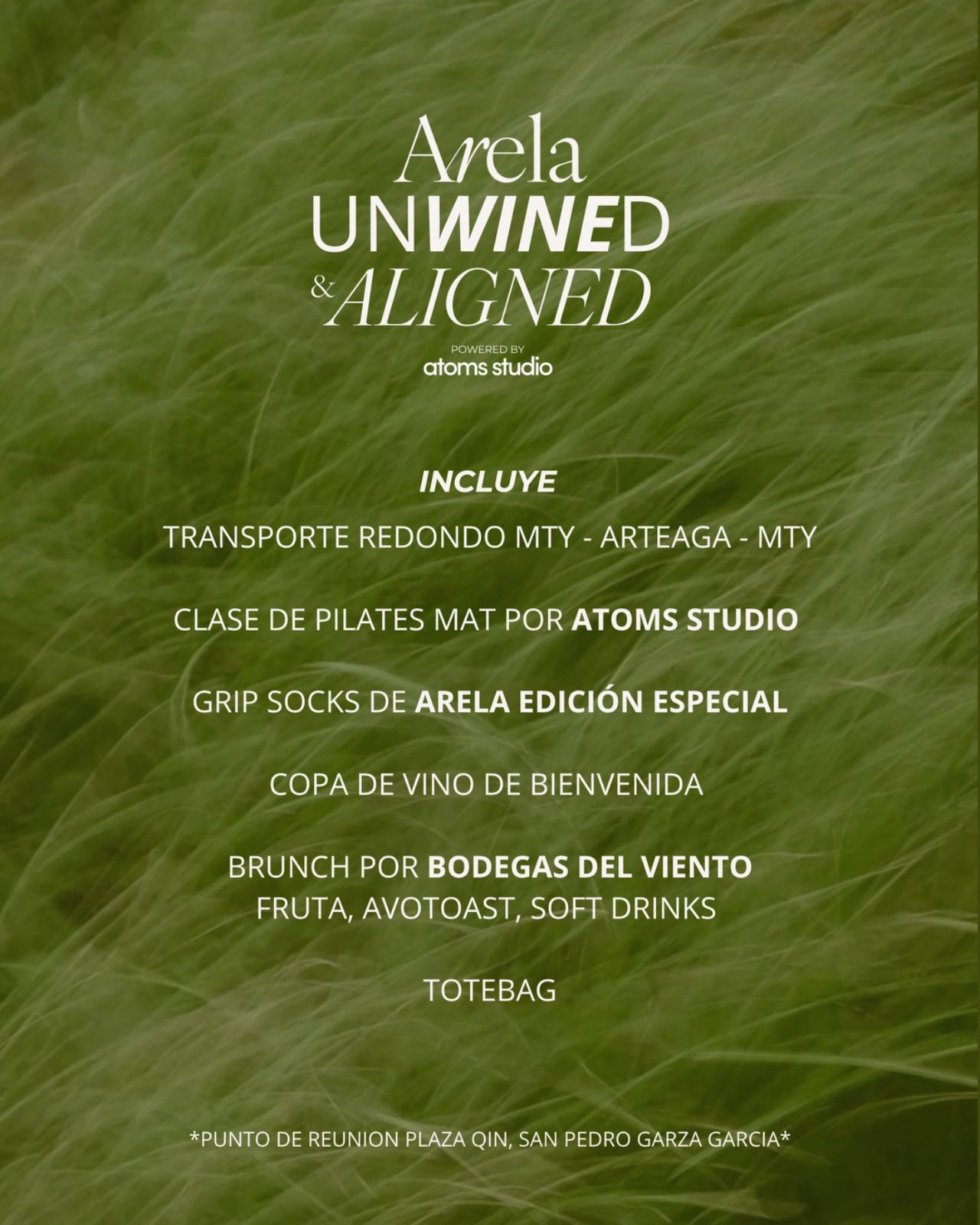 Evento Aniversario Arela Unwined & Aligned