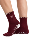 Grip Socks - Velvet Wine