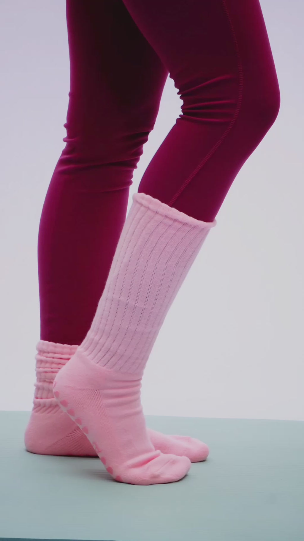 Grip Socks - Cozy Rosé